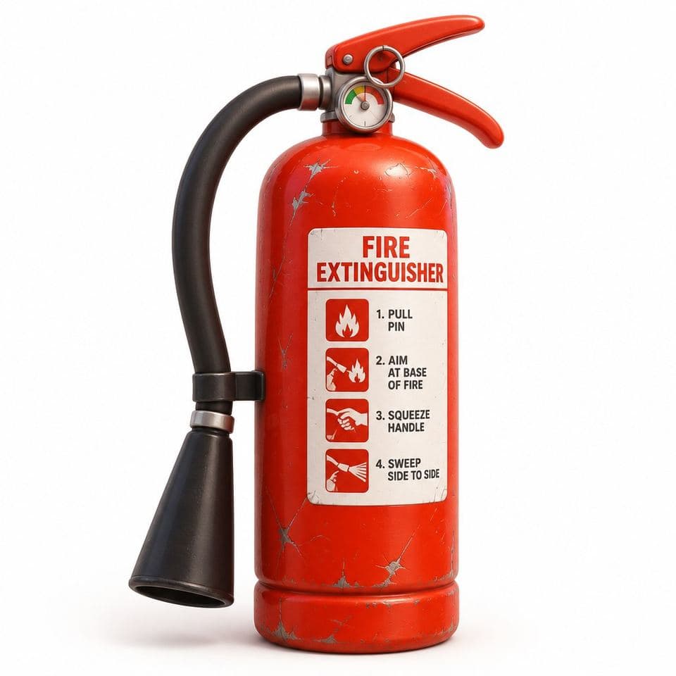 Fire Extinguisher reference image